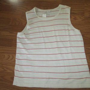 4/$40 CJ Banks Sleeveless Ribbed Top NWT Sz 1X